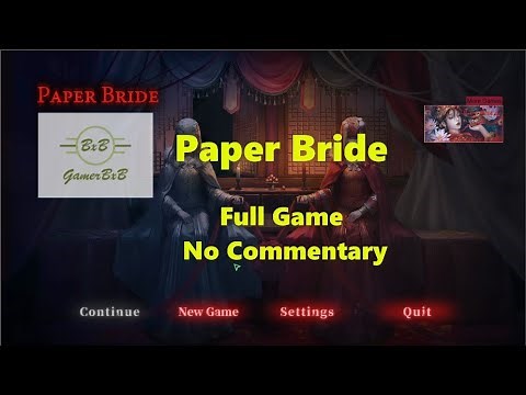 Paper Bride 1 | Full Game | No Commentary