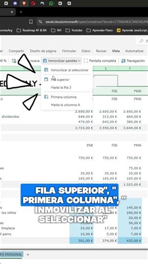 Esto debería ser ilegal... usar Excel así 📊 (Fijar Fila)