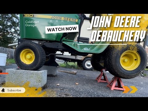 John Deere 160 FB460V. Budget fixings!