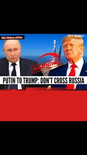 99K views · 2.5K reactions | Breaking News: Putin Warns Trump: Tomahawks in Ukraine Could Trigger Global Crisis | Gist Nation Africa | Facebook