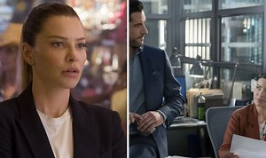 Tom Ellis dances with Scarlett Estevez on set of Lucifer