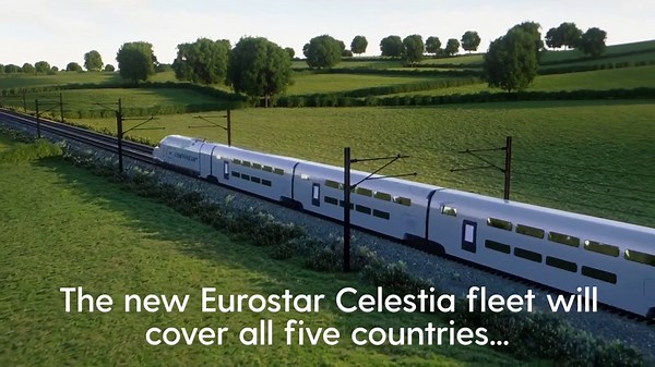 Eurostar announce fleet of 50 new double decker trains