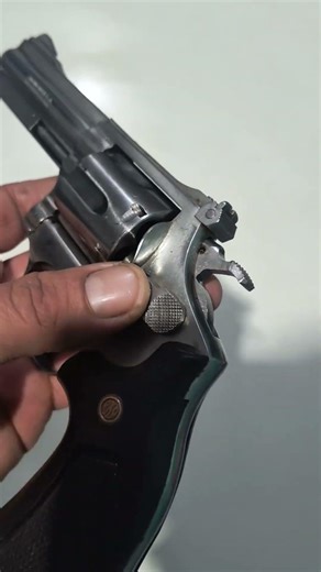 An old and classic .38 caliber Rossi revolver, the M 971.