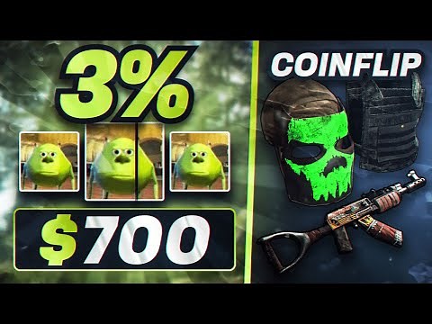 Turning 30$ TO 800$ ON RUSTYPOT! INSANE SNOWBALL- rust gambling
