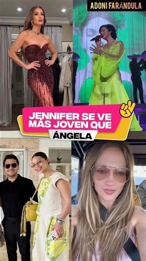 Angela Aguilar Está Más Vieja Q Jennifer López #farandula #jlo #jenniferlopez #estadosunidos #shorts