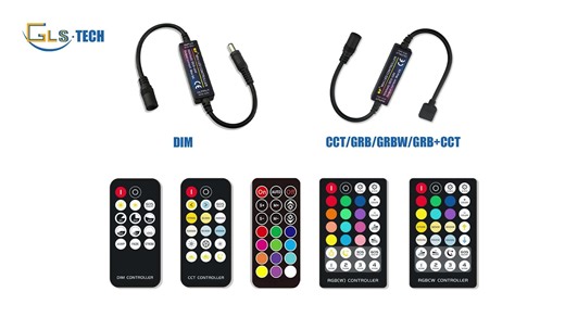 14/17/21/28 Key RF Remote Control Mini LED Single Color/double Color/RGB/RGBW/RGBCCT Controller for LED Strip Light