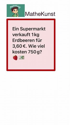 Proportionalität #mathematik