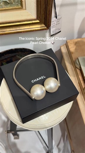 Shop the Iconic Spring 2014 Chanel Pearl Choker