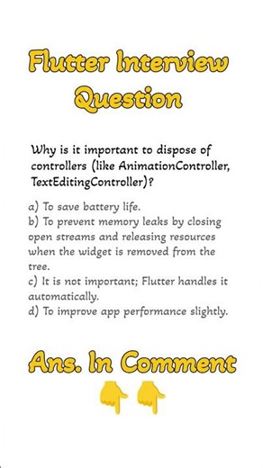 Dispose of Controllers? #flutter