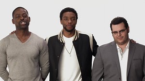 1.4M views · 52K reactions | Don't move a muscle! Sterling K. Brown, Josh Gad and I have a sneak peek of our new film we want to share with you. Catch #MarshallMovie in theaters October 13.‬ | Chadwick Boseman | Facebook