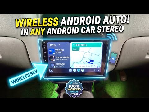 How To Use Android Auto Wirelessly In Any Android Car Stereo (100% Working Trick Of 2026) 🔥
