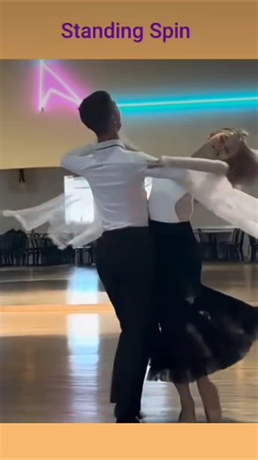 [Waltz] Contra Check. Standing Spin. Left Whisk.