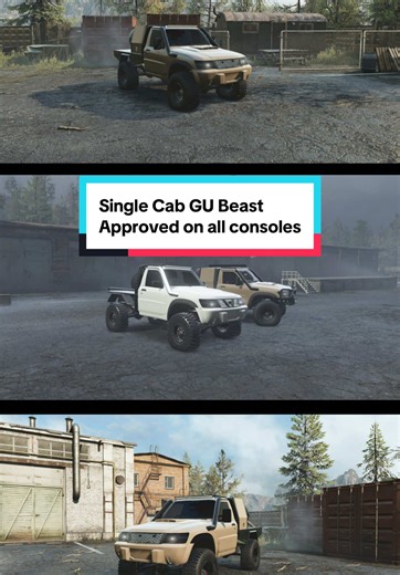 Single Cab GU Beast is now approved on all platforms! #snowrunner #gamers #tiktokgaming #snoweunnermods #snowrunnermods #australia #nissan #nissangu #patrol #phantomsnowrunner