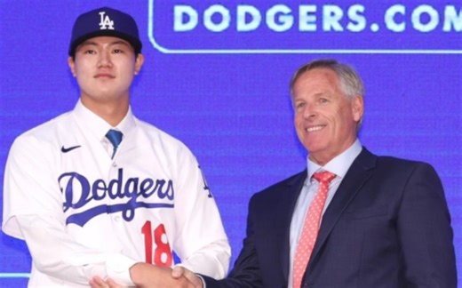 MLB洛杉矶道奇队正式签下韩国19岁火球男：张贤硕（Hyun-suk Jang）