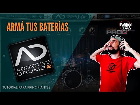 TUTORIAL!!!! COMO USAR "ADICTIVE DRUMS 2" para programar BATERÍAS