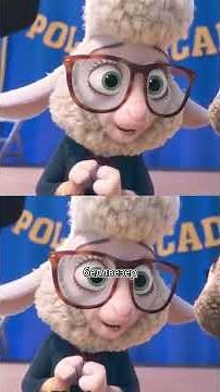 The bizarre scene of a wolf in sheep's clothing reveals the true face of Zootopia.#zootopia