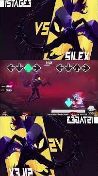 FNF CRUEL WHISPERS (#moro #fnfmod) Silex VS BF in Bright Idea