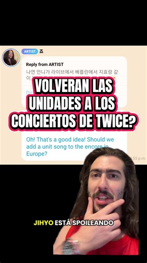 ¿Volverán las unidades a los conciertos de TWICE?