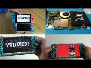 Homemade Nintendo Switch Mini (20% smaller - 30% lighter)