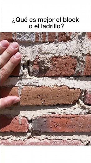 ¿Qué es mejor el block o el ladrillo? #ArquitecturaMexicana #cotaparedes