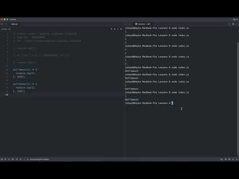 Lecture 0.1 — JavaScript Promises