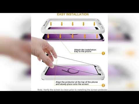 Review: Supershieldz (2 Pack) Designed for Samsung Galaxy S9 Tempered Glass Screen Protector w...