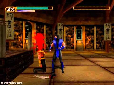 Mortal Kombat Mythologies: Sub-Zero - Fatality on Scorpion
