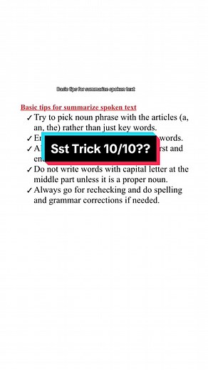 Top 10 SST Tricks for Effective Summarization