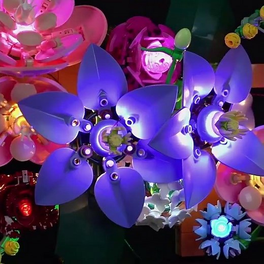 #legolight LEGO Botanical Flower Wall #11503 #zenebricks #legoreview
