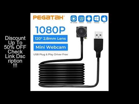 Mini USB Camera Webcam with 2.8/3.7mm Lens 1080P HD Webcams for PC Mini Camera CCTV Outdoor Video S