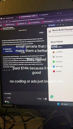 terraria i made it #aitools #coding #aiwebsites