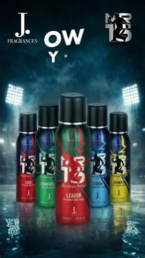 J. Fragrances l MR15 Fragrance Body Sprays l Mushfiqur Rahim