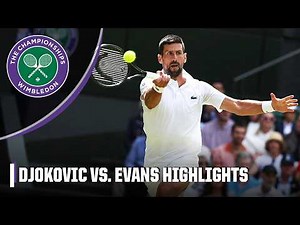 Novak Djokovic vs. Dan Evans ROUND 2 HIGHLIGHTS ▶️ | 2025 Wimbledon