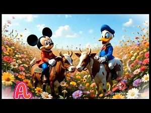 MICKEY & DONALD’S WILD COW RODEO! 🐭🦆🐄 Epic Farm Chaos You HAVE to See!