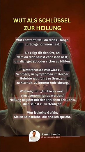 Warum dich deine Wut heilt #wut