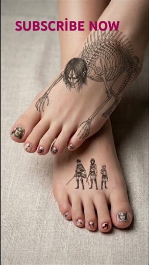 The Founding Titan on my toes?! 😱⚔️ #attackontitan
