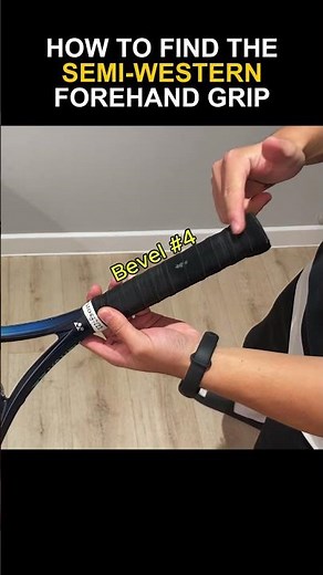 How to find the Semi-Western tennis grip