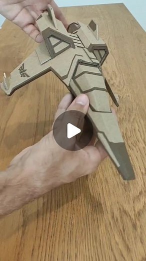 Alex Dominguez on Instagram: "Buzz Lightyear XL-15 starship in cardboard. Templates in link's profile. #toystory #buzz #lightyear #disney #pixar #diy #cradboard #cardboardart #cartón #papercraft"
