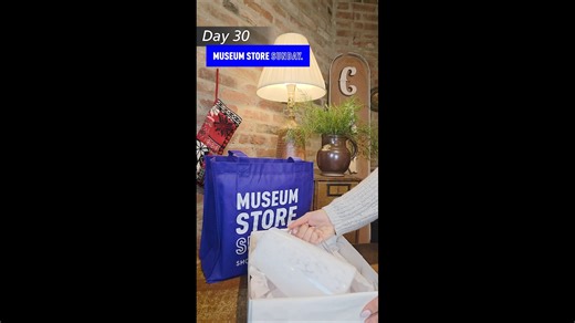 Happy Museum Store Sunday! Visit our Museum Stores TODAY from 10 a.m. to 4 p.m. to Shop with Purpose! For the final day of our 30 Days of Gift Ideas series, WheatonArts is boxing a White Cylinder Pitcher and two Cobalt Coolers by the WheatonArts Glass Studio! It's free to shop & stroll our Museum Stores 🛍️ Our Museum Store Staff is ready to box up all your holiday shopping with one-of-a-kind, locally handcrafted gifts! WheatonArts is located in Millville, NJ and Online Shopping is available at 