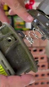 Changing out the bump knob Ryobi 40V String Trimmer
