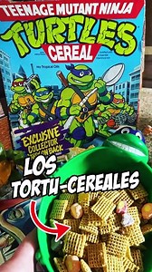 🥣 Los cereales de las Tortugas Ninja. #tmnt #teenagemutantninjaturtles #TortugasNinja | ArcadeBot