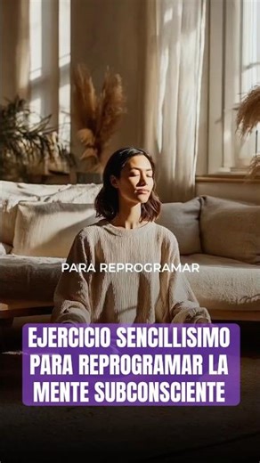 Simple exercise to REPROGRAM your mind in just a few minutes #unconsciousmind #personaldevelopment