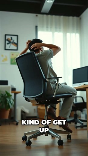 Beat Sitting: Quick Exercises for Computer Workers! #shorts