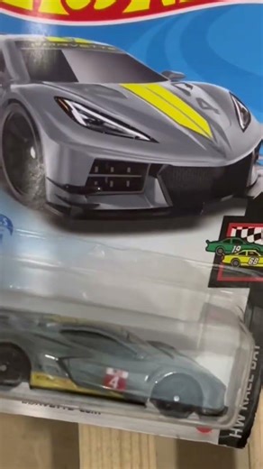 🔥Hot Wheels Corvette C8.R Die-Cast 1:64 – Chevy Corvette Racing Model 🔥#hotwheels #diecastcars