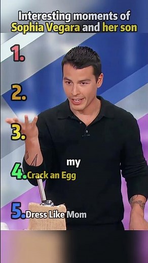 Interesting moments of Sophia Vegara and her son #celebrity #funny#sophia