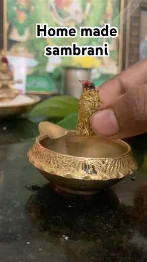 Home made compressed sambrani #shorts #divine #agarbatti #natural #trending