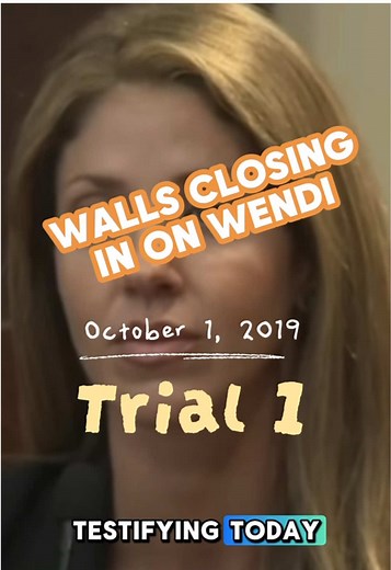 The walls are closing in on Wendi Adelson. She went from being super confident and combative in trials 1 and 2 to having a panic attack in trial 3 to almost crying in trial 4. Her time is near. #StayTuned #wendiadelson #justicefordanmarkel