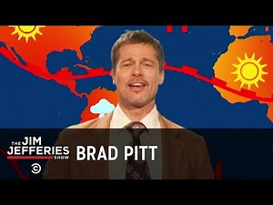 Brad Pitt Returns as the Weatherman - The Jim Jefferies Show