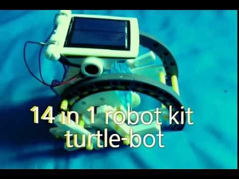Solar robot kits power problem solve