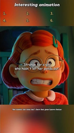 When Mei-Mei Finally Chooses Herself.#movie #animation #cartoon #shorts #fyp #trending #clips